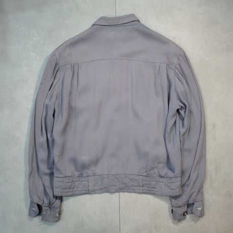 50-60s Rayon Gabardine Jacket