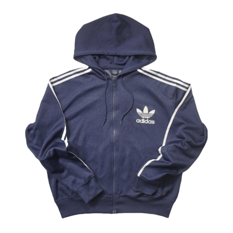90s "ADIDAS" Zip up Hoodie Jersey