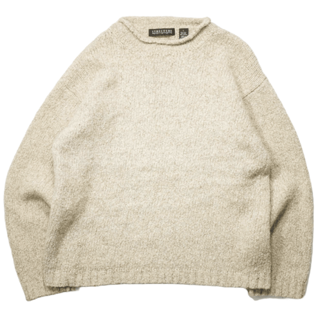 90s- "STRUCTURE" Roll neck Knit Sweater