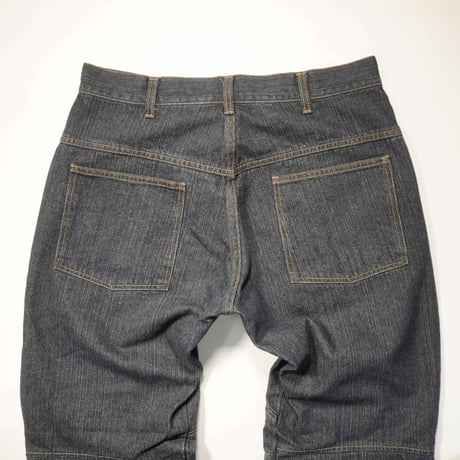 "BENETTON" Wide Straight Denim Pants