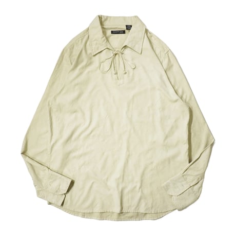 90s- "KENNETH COLE" Suede like Skipper shirt