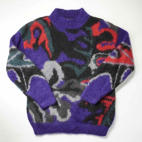 80s Mohair knit sweater