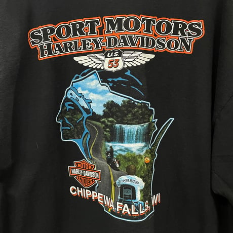 ©︎2011 "Harley Davidson" Fire L/S T-Shirt