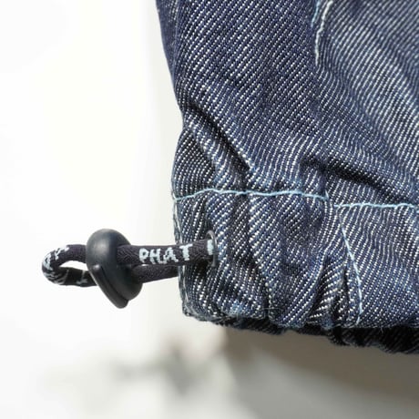 00s Embroidery design Denim Blouson