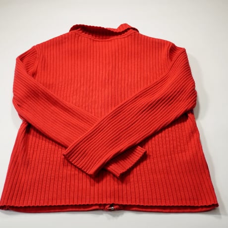 90s Y2K Style Cotton Zip Up knit