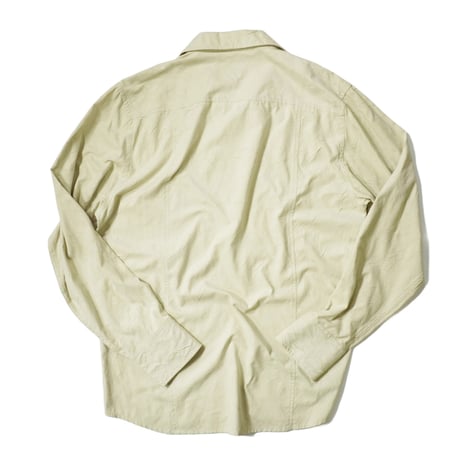 90s- "KENNETH COLE" Suede like Skipper shirt