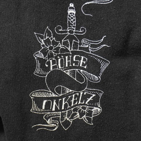 90s Euro Printed sleeve Sweat shirt