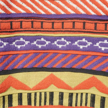 90s- 3D Knit Cardigan