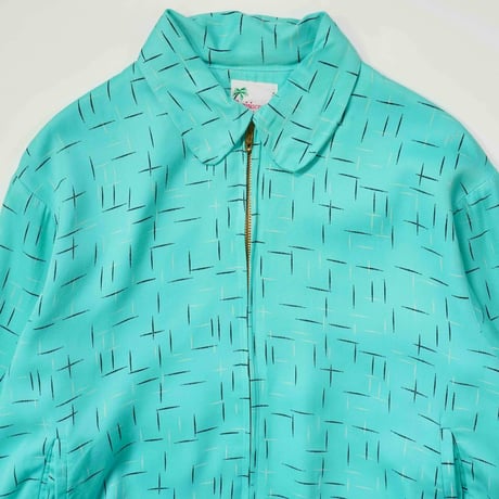 80s- "Reminiscence" Rayon Gabagdin Jacket