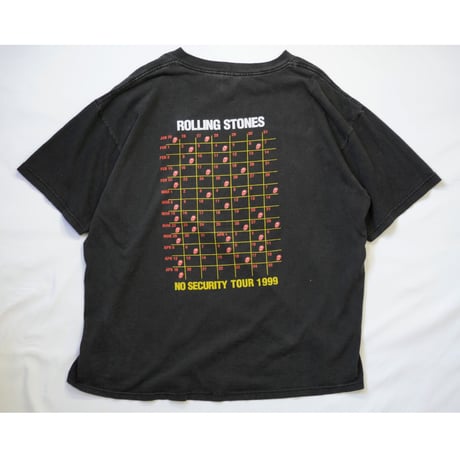 ©1999 Rolling Stones No security tour T-shirts
