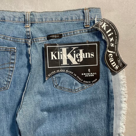 Euro Design Flare Denim Pants