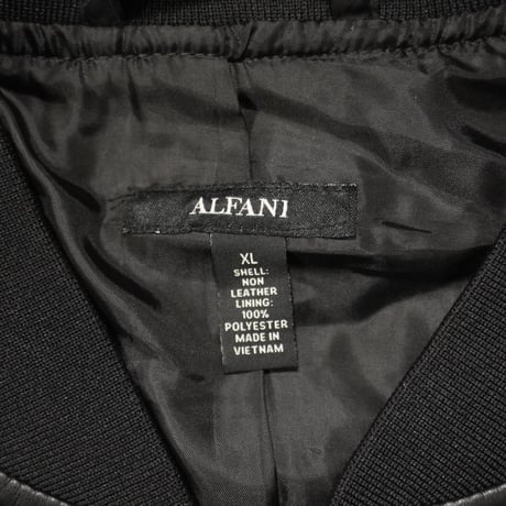 "ALFANI" PVC Leather jacket