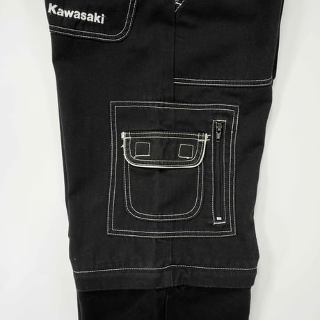 90s- "KAWASAKI" Detachable Pants