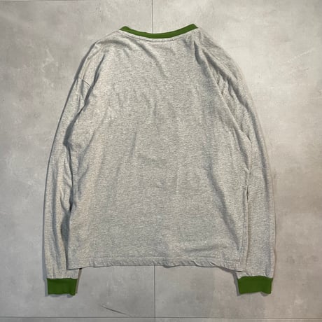 "PLAYBOY" Logo Ringer Long sleeve T-shirt