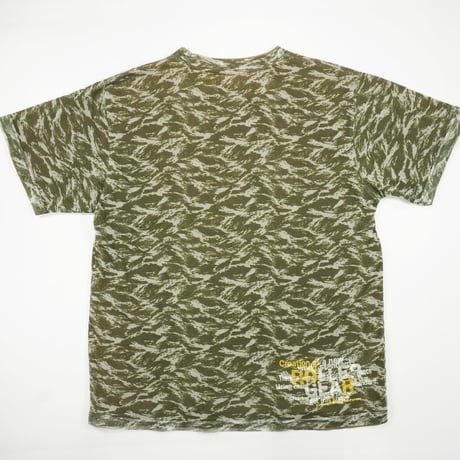 【ASIS】00s- Mesh × Cotton Layerded T-Shirt