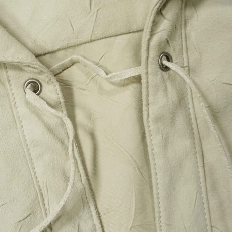 90s- "KENNETH COLE" Suede like Skipper shirt