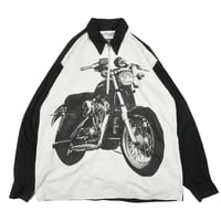 90s- Half zip L/S Shirt