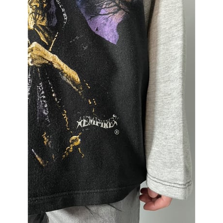 90s "EMPIRE" -METTALICA- Euro bootleg print hoodie