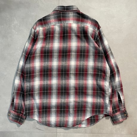 90s "ARROW SPORT" Ombre check Shirt
