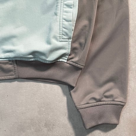 00s "NIKE" 2 tone Track Jacket