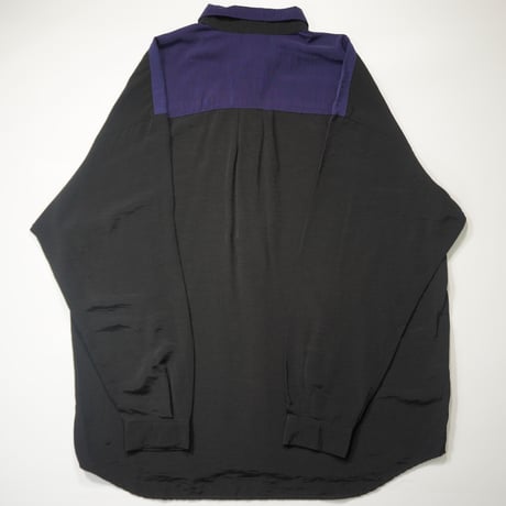 ~00s  "POLICY STUDIO" Shiny L/S shirt