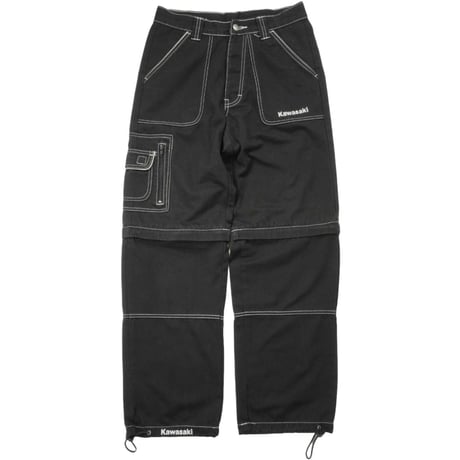 90s- "KAWASAKI" Detachable Pants