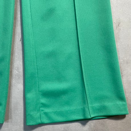 80-90s Poly Baggy Flare Pants