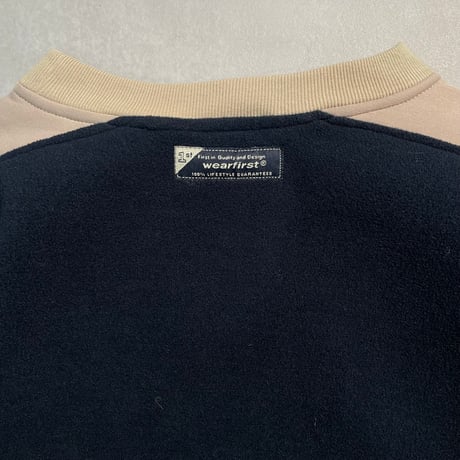00s Fleece × Bonding fabric Pullover