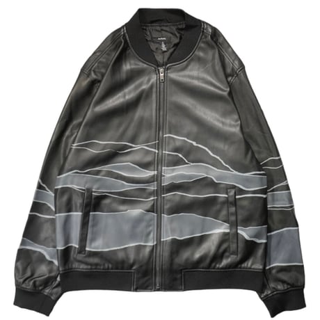 "ALFANI" PVC Leather jacket