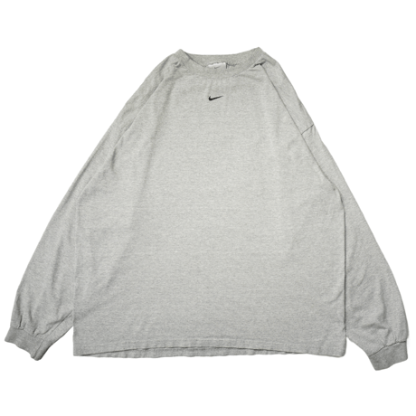 00s "NIKE" Center Swoosh logo L/S T-shirt