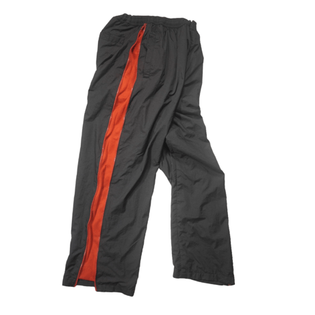 90s Side Zipper Nylon elasticated waist Pants