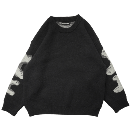 2010s- "AELFRIC EDEN" Bone design knit sweater