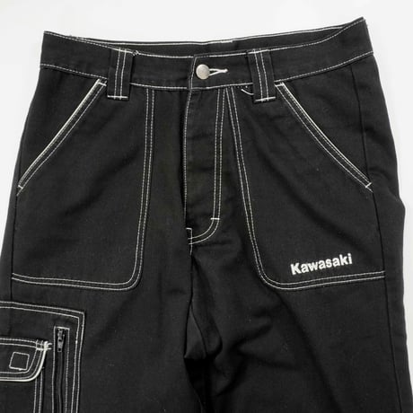 90s- "KAWASAKI" Detachable Pants