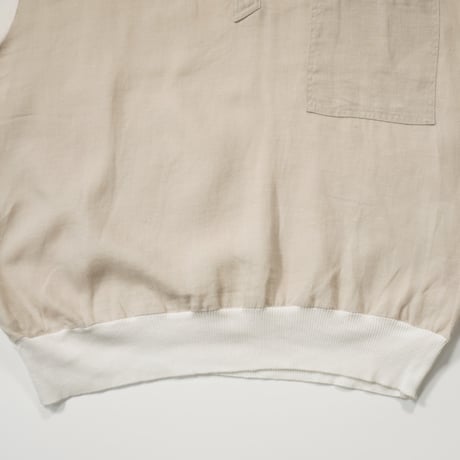 Euro Linen & Cotton polo S/S shirt