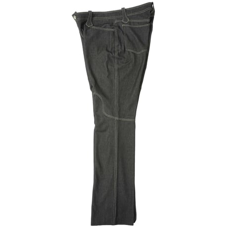 00s Stitch Design Slim Semi Flare Pants