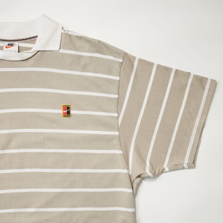 90s "NIKE" Tennis logo S/S polo shirt