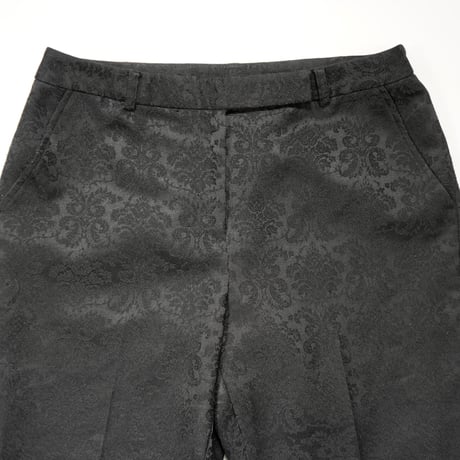 90s Embroidery design flare pants