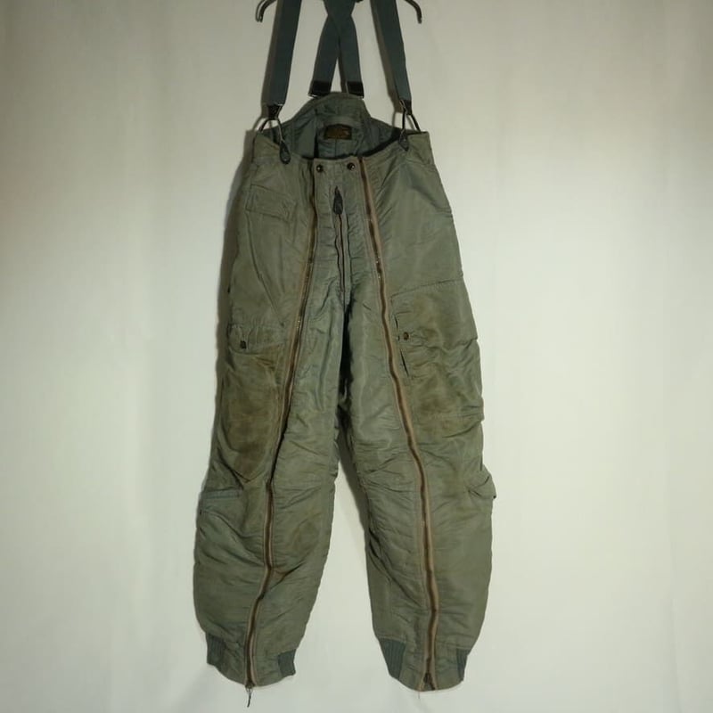 パンツ 60s u.s.air.force d-1b flight pants 34 50's~60's USAF D-1B Flight Pants SIZE 34 黒タグ 米空軍
