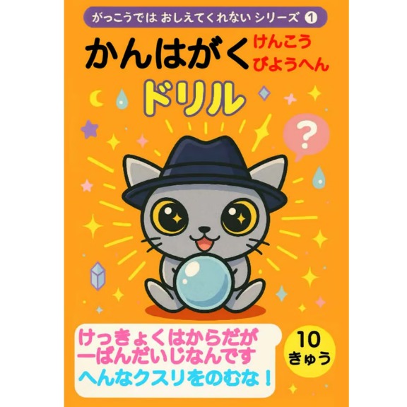かんはがくドリル3種＋イベント限定のプロット版ドリル かんはがく