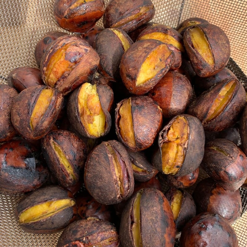 焼き栗 大サイズ | 笠間の栗処-住吉農園