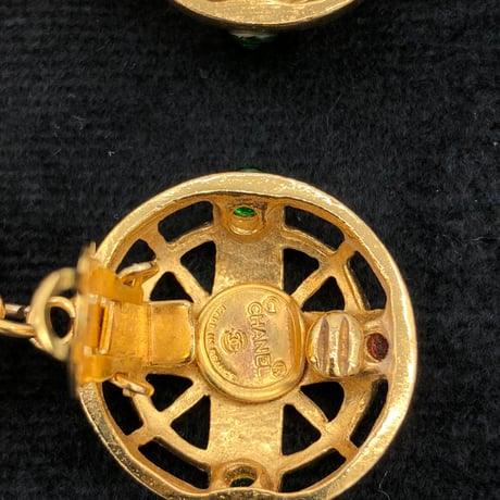 【中古】CHANELシャネル　アクセサリー　ブランドアクセサリー　レディーズ　イヤリング　ヴィンテージ　クラシックココマーク