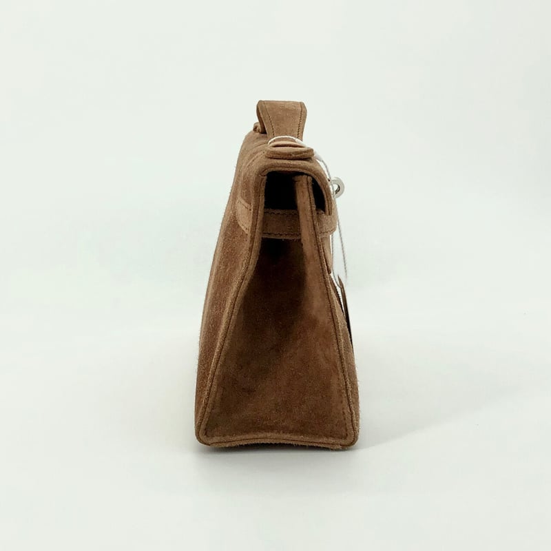 【エルメス】ジュリア　ケリー オープントゥ サンダル シルバー金具 ブラウン エルメス】ジュリア ケリー オープントゥ サンダル シルバー金具