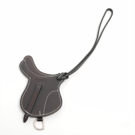 【中古】HERMESエルメス　アクセサリー　ブランドアクセサリー　レディーズ　バッグチャーム　パドック　セル　ロゴ