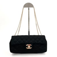 【中古】CHANELシャネル　ブランドバッグ　レディーズ　クラシックマトラッセ　ラインストーンココマーク