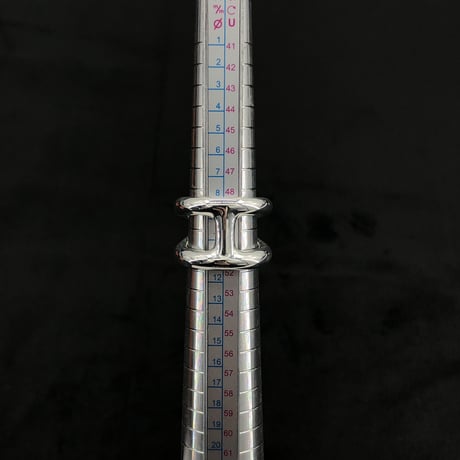 エルメス　オスモズsv925 リング