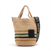 【中古】LOEWEロエベ　バッグ　ブランドバッグ　レディーズ　２WAY　スリット　バケツ　ショルダーバッグ