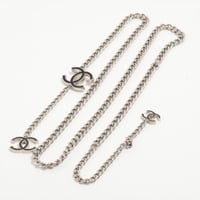 【中古】CHANELシャネル　アクセサリー　ブランドアクセサリー　レディーズ　マトラッセ　チェーンベルド　エナメル【中古】CHANELシャネル　アクセサリー　ブランドアクセサリー　エナメル