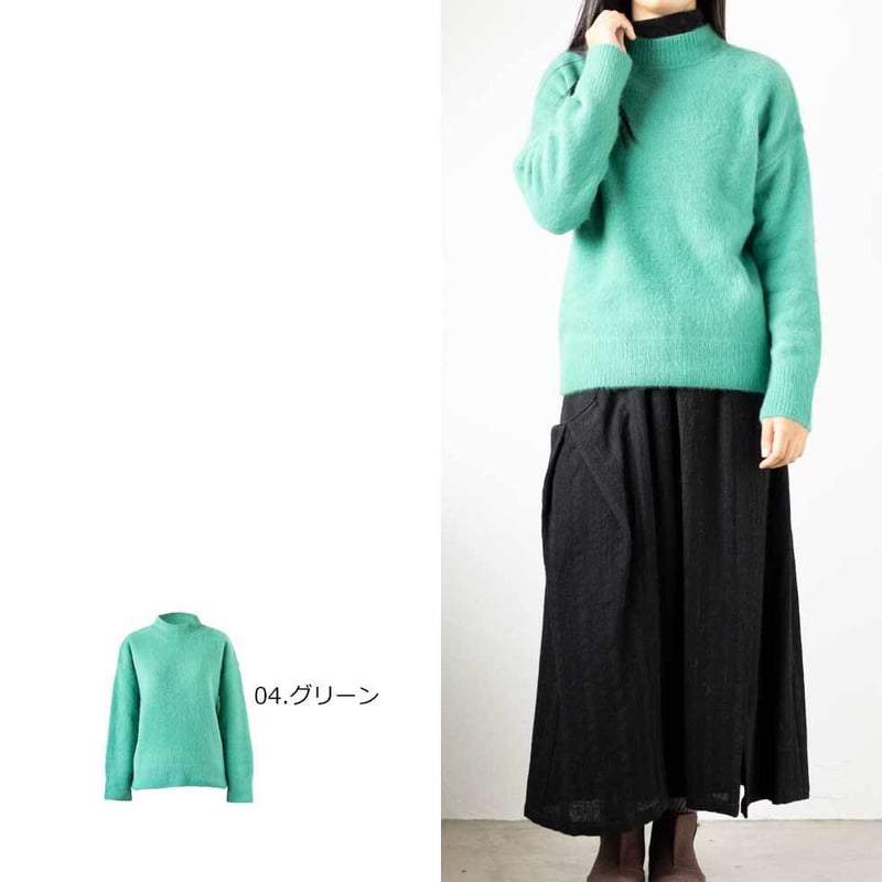 ブルーフォックス100% ロイヤルブルーニット 楽天市場】ニット ワンピース 秋冬 ロング ブルーフォックス100