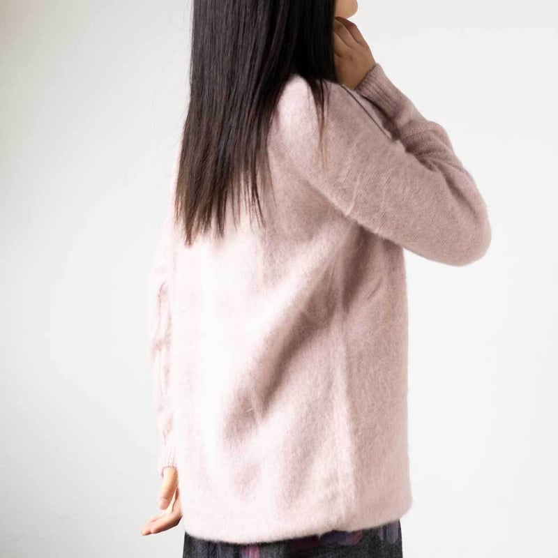 ブルーフォックス100％ラグランハイネックプルオーバー（セーター