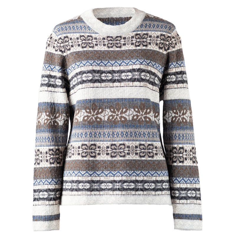 アルパカ総ジャガードプルオーバー（セーター） 』 | lagrimas